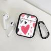 Чехол-кейс с леопардовым принтом в виде сердца, розовый, для Airpods 1 Pro Pro2 Pro3 4 3 2, чехлы для наушников