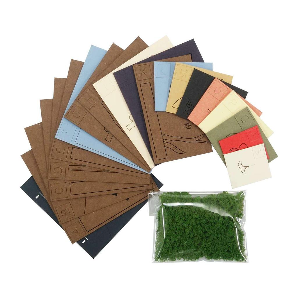 Sankei Studio Ghibli Mini Kiki Lost in the Forest Papercraft - Kiki's Delivery Service MP07-124