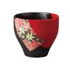 Ippuku X Red Yuzen Matcha Mino Made In Japan Ale-net Bowl, Teacup, 9.8 8.6 Cm, 360cc, Café Bowl, Bowl, Ware,