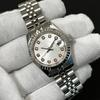 Fashionable Automatic Watch for Women NH05 Movement 26mm Case Sapphire Crystal Clean Dial with Diamonds Waterproof Dress Watches