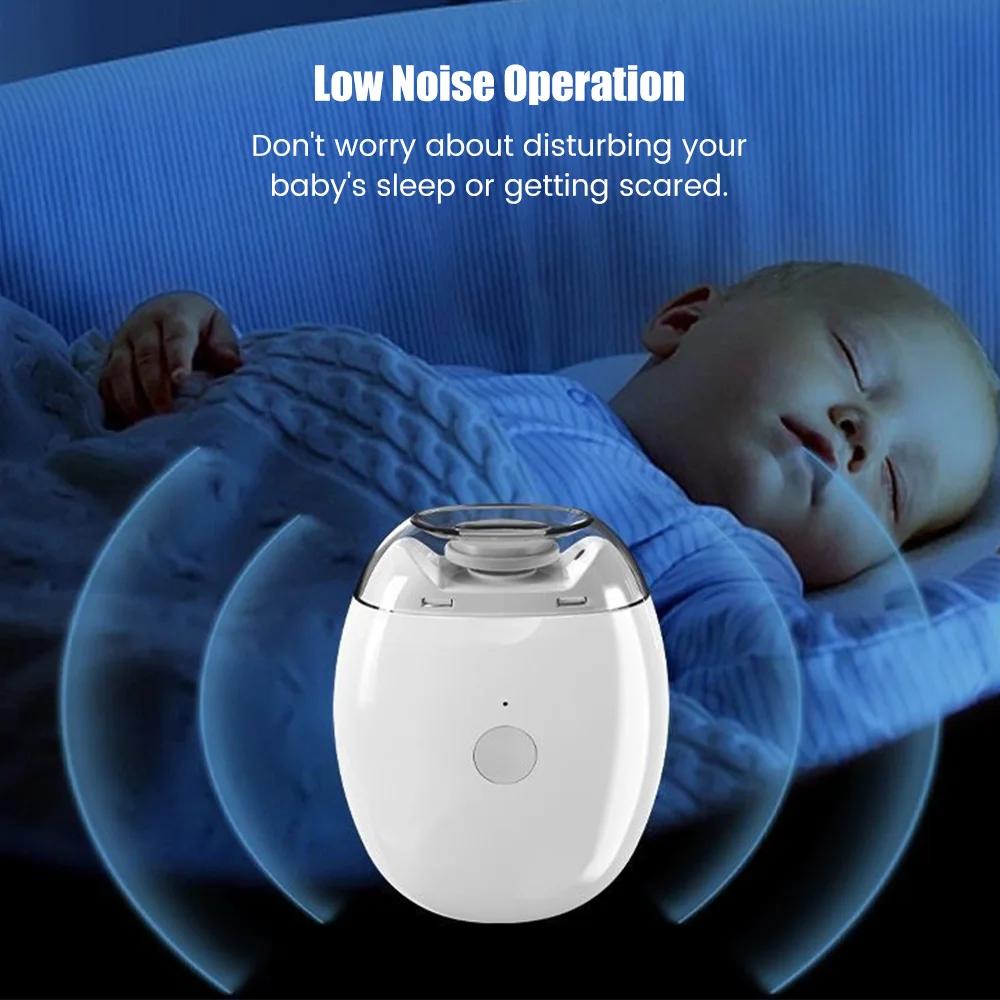 2 в 1 электрическая машинка для стрижки ногтей со светодиодной подсветкой, автоматическая шлифовальная машинка для ногтей, триммер для детей и взрослых, мини-маникюрные инструменты для ухода за ногтями