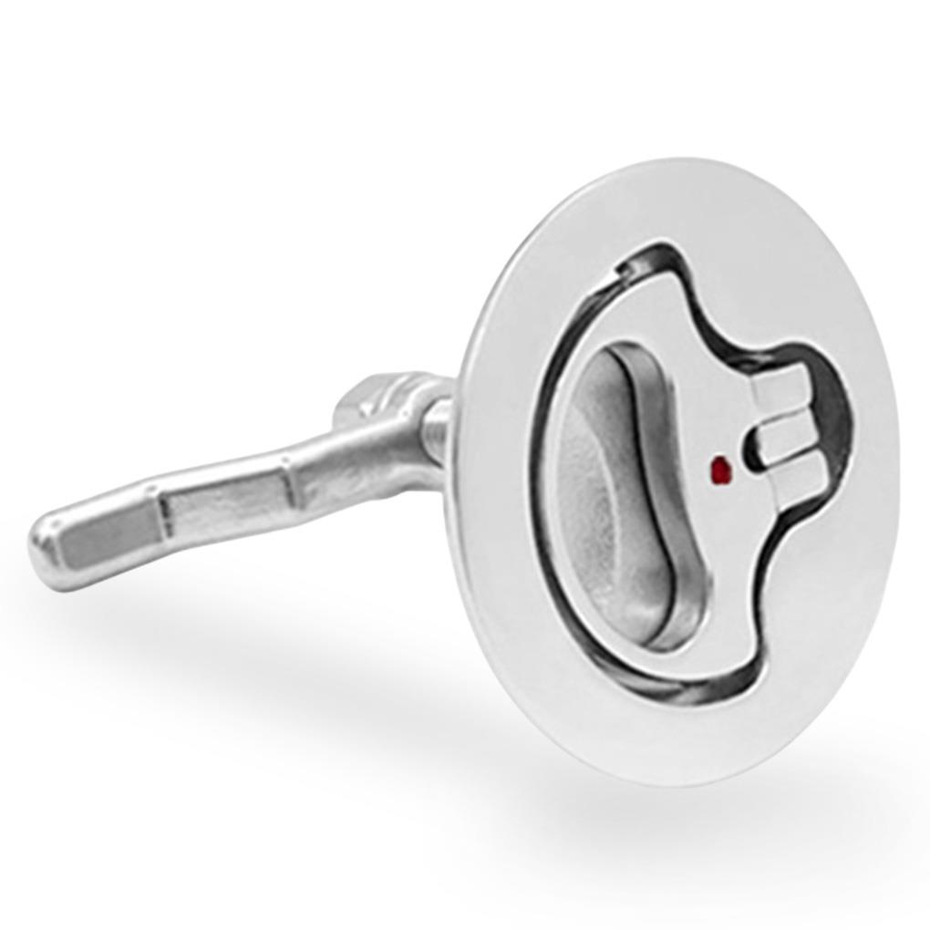 Металлический кулачковый замок для палубы, зеркально отполированный, прочный морской люк, скользящий подъемный механизм, коррозионностойкое кольцо