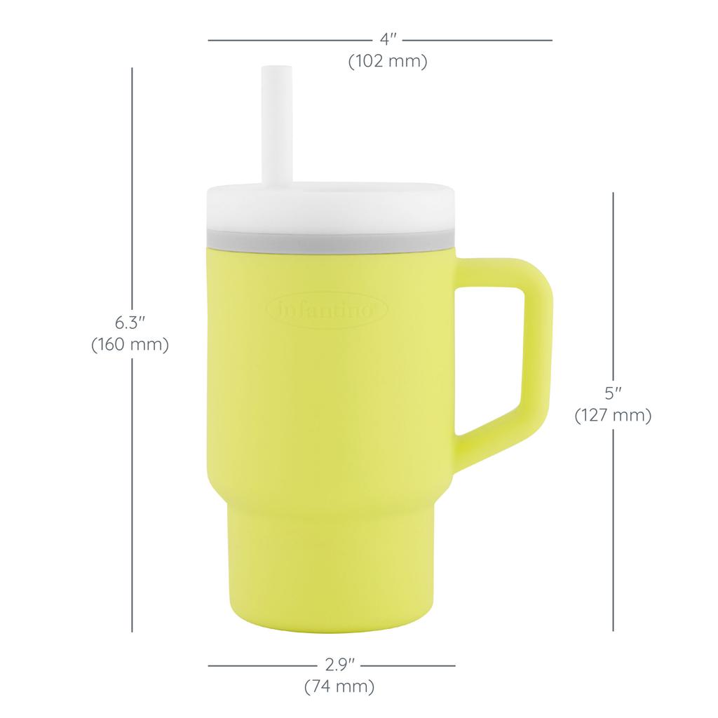 My First INFANTINO Mug 266ml LEMON