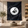 Decorative Tapestry,Swansea City Printed Wall Art, Lightweight Wall Hanging For Bedroom Background