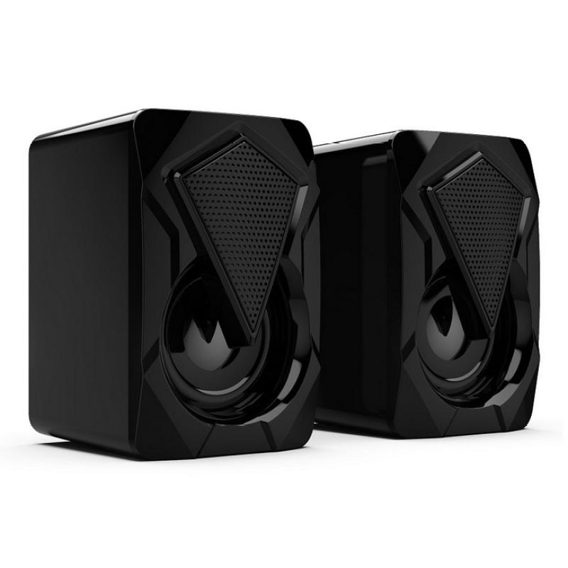 Тяжелый сабвуфер X2 Цветной световой эффект RGB динамик Компьютер Стерео Мультимедиа Usb Тяжелый сабвуфер