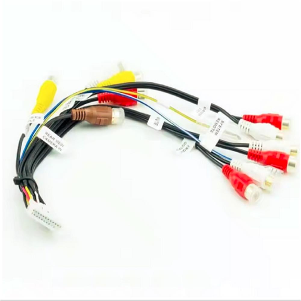 Автомобильный 24-контактный аудио RCA жгут проводов для Pioneer Avic-F900Bt Avic-F90Bt