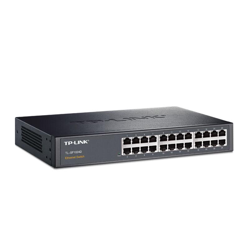 TP-LINK TL-SF1024D 24-Port 100Mbps Unmanaged Ethernet Switch