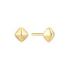 ANIA HAIE Gold Pyramid Glam Stud 925 Silver Earrings E067-02G