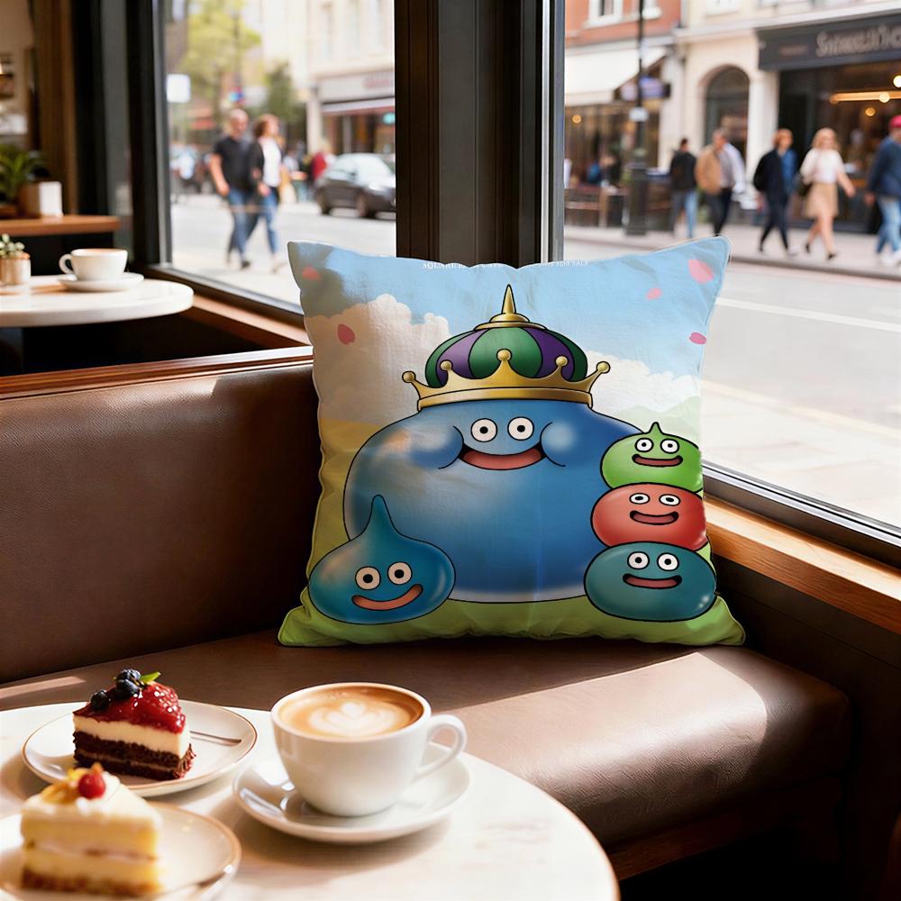 Game Dragon Quest Rocket Slime Cushion Cover Decorative Cushions Covers Cover Sofa x Pillow  Piece x x Pillowcase