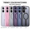 KEYSION Полый чехол с теплоотводом для MagSafe для Xiaomi POCO X8 Pro Max Магнитное охлаждение Скрытая подставка Ударопрочный чехол для телефона