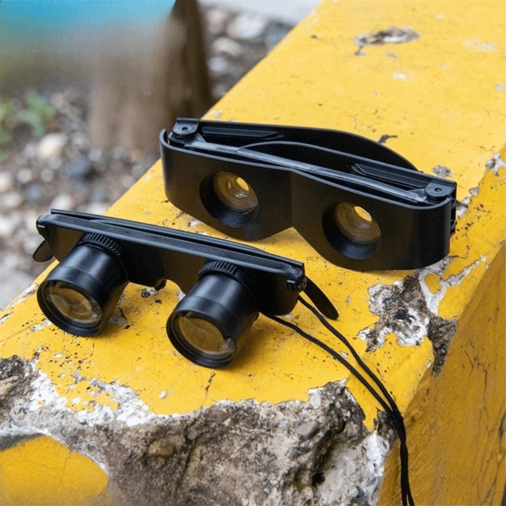 Рыболовные бинокли с 3-кратным увеличением, бинокли высокой четкости, крепящиеся на голову, для пеших прогулок