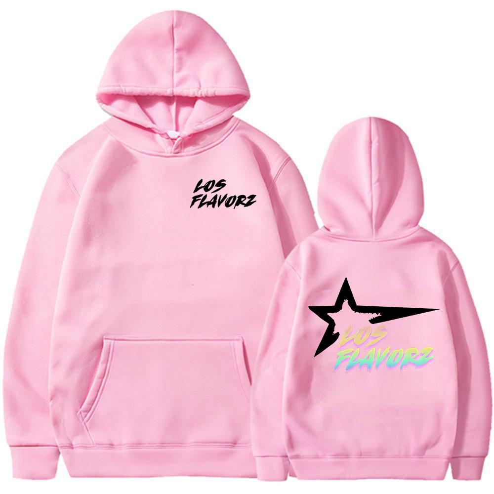 Rapper Dei V LOS FLAVORZ 2025 New Album Hoodies Men Women Clothing Fashion Hip Hop Long Sleeve Sweatshirts Oversized Pullovers
