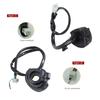 1'' Motorcycle Handlebar Control Switch Handlebar Switches On Off Switch with Horn Turn Signal High Low Beam Control