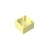 Gobricks GDS-90062 Контейнерная коробка 2x2x1 Сверху открывающийся Совместим с Строительными блоками 35700