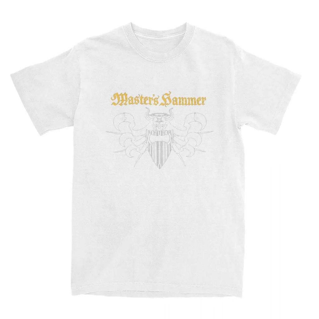 Футболка Masters Hammer Ritual Black Metal, футболка Harajuku с коротким рукавом, винтажная футболка, пляжная футболка из чистого хлопка больших размеров для женщин