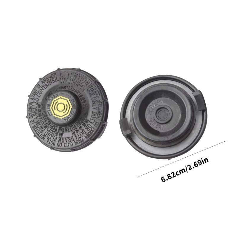 Крышки бачка тормозного цилиндра Номера деталей 46662SLEJ01 46662SDCA02 Надежно прилегающие крышки бачка тормозной жидкости