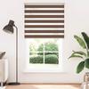Double Zebra Blind Black 40x150 Cm Fabric Width 35.9 Cm Polyester