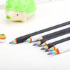 2шт радужный карандаш HB карандаш черно-белый костюм творческая личность студент карандаш радужный карандаш