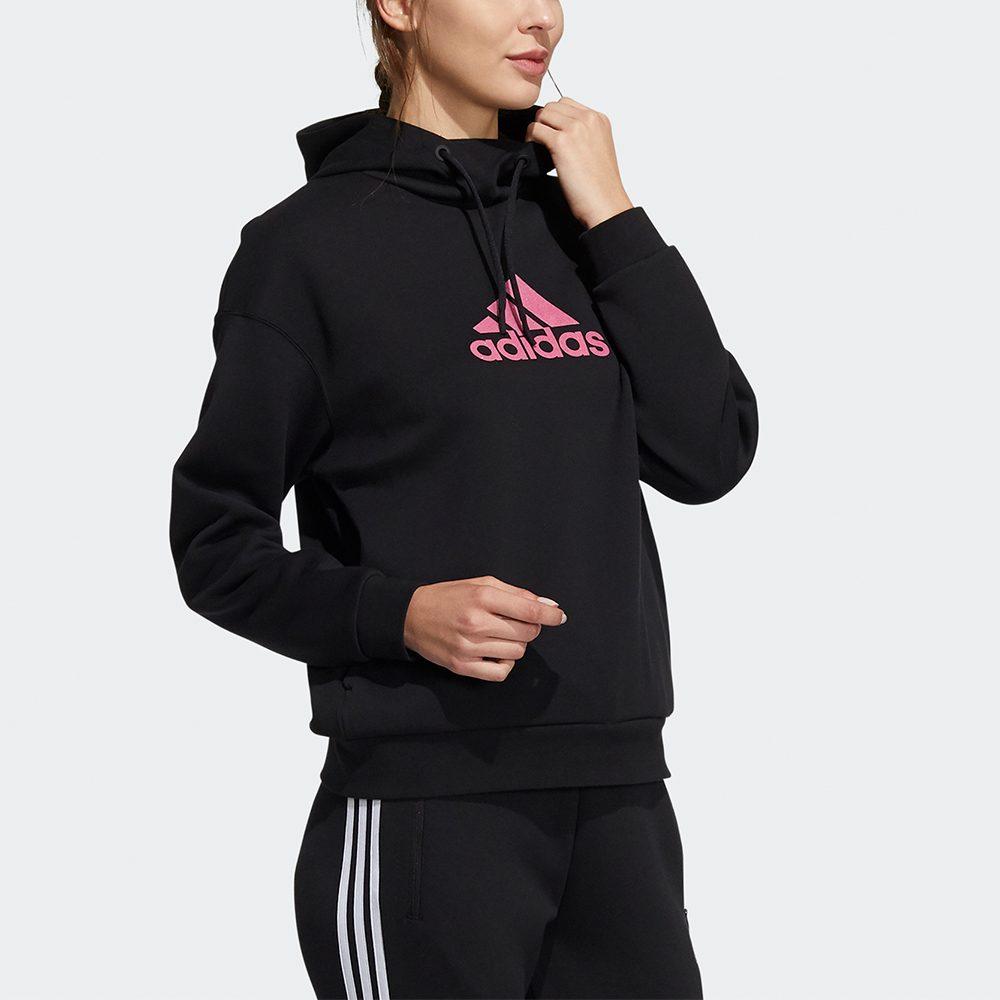 adidas Толстовка женская черная HB7362