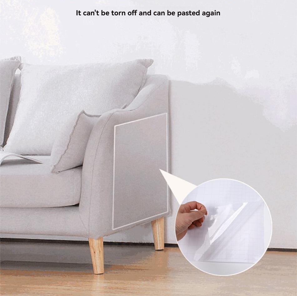 Cat Scratch-Proof Sofa Roll: Wear-Resistant Transparent Thickened PVC Furniture Protector