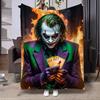 8 Sizes Clown Joker Printed Blanket Warm and Soft for Home Travel Blanket Sofa Bedding Camping Picnic Car Office Cover Blanket
