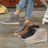 Ankle Boots Ladies Fashion Women Boots Flats  Comfortable Shoes Autumn High Top Booties Female Casual Shoes Woman