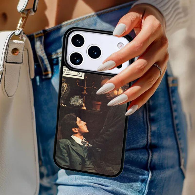 The Godfather Don Corleone Phone Case For iPhone 17 Air 14 15 13 12 Max Cover For Apple 16e 11 Pro Max Plus Coque