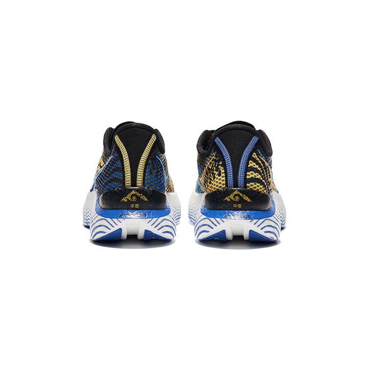 SAUCONY Endorphin Pro 3 Шнуровка Нескользящие Прочные Низкие Кроссовки с Карбоновой Пластиной для Марафона Унисекс Кроссовки Желто-Синие S20755-203
