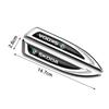 Car Sticker 2025 New 2Pcs Car Styling Metal Side Fender Knife Badge Stickers Accessories For Skoda Octavia Rapid Fabia A7 Superb