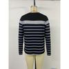 Women's Casual Striped Long Sleeved T-shirt