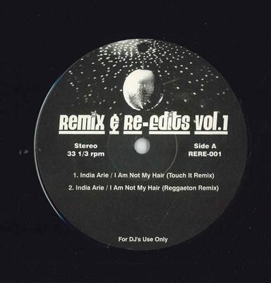 12-дюймовая пластинка VARIOUS - Remix & Re-edits Vol.1 RERE001 НЕТ Рэп и Хип-хоп/R&B Б/У