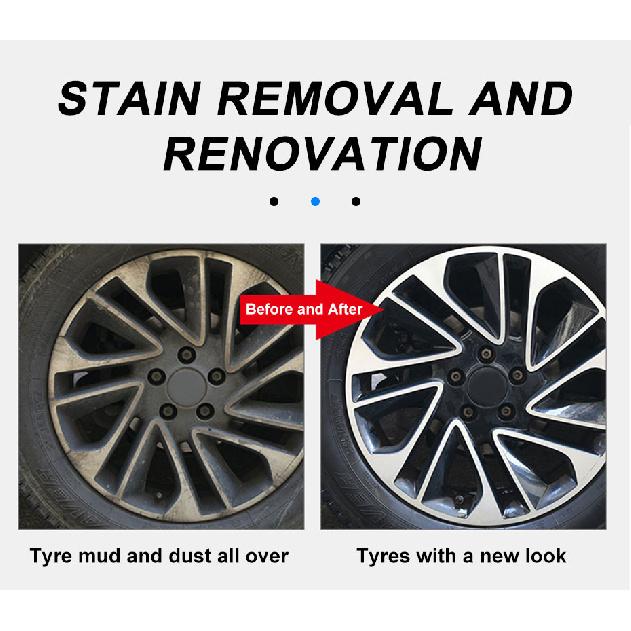 SEAMETAL Car Wash Microfiber Wheels Brush Non-Slip Ultra Soft Car Cleaning Gloves Mitt Car Wheel Spokes Brushes Car Accessories Hoses Windshield