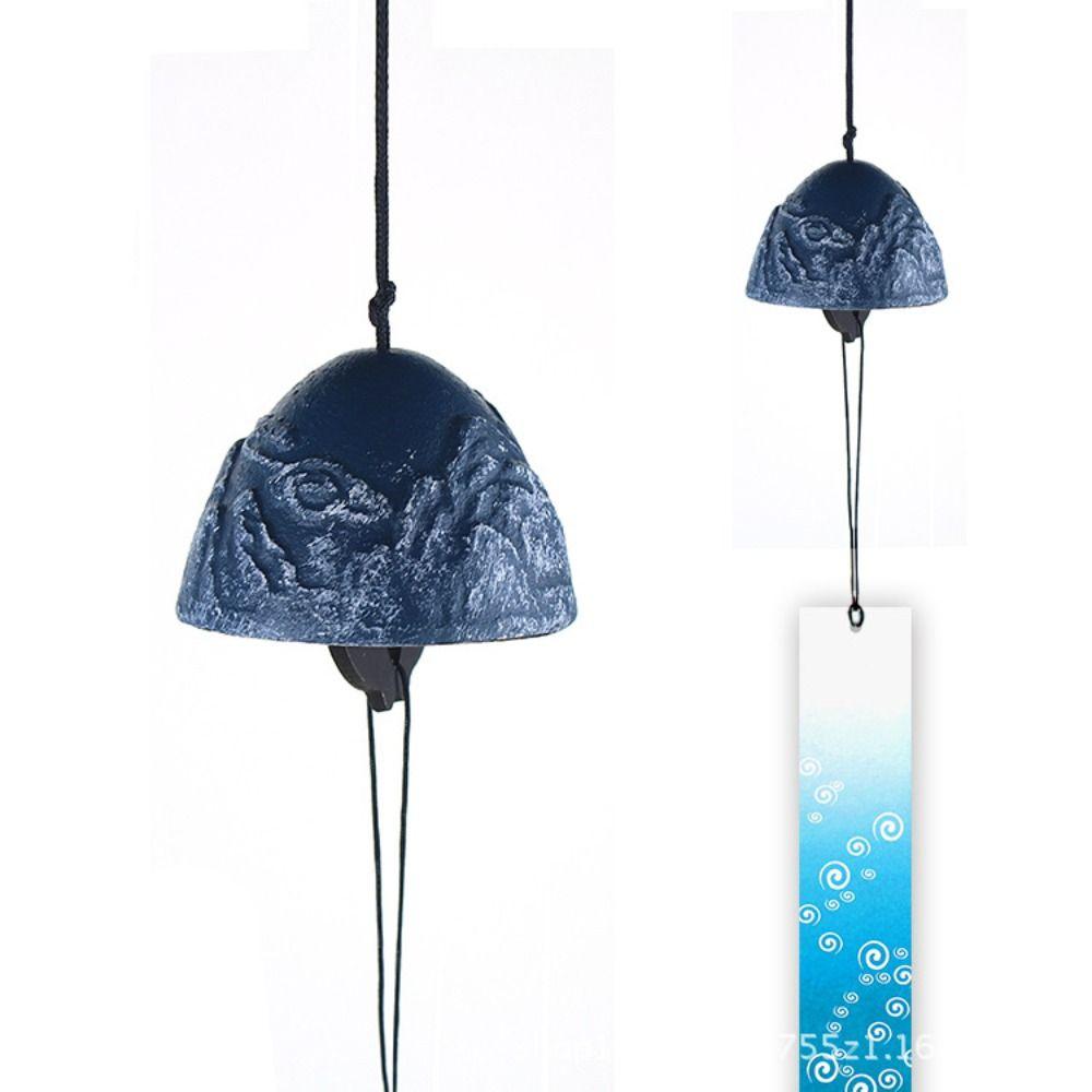Чугунный ландшафтный колокол Креативные украшения Колокольчик Садовое украшение Ветер Музыка Храма