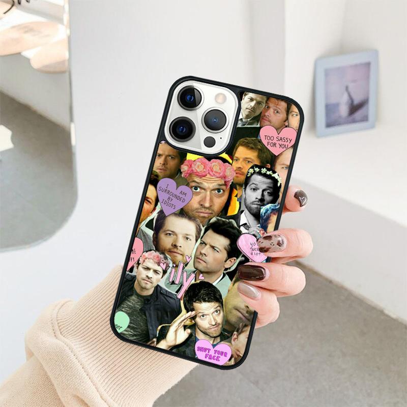 Supernatural Collage Phone Case For iPhone 17 Air 16 15 14 11 12 13 Pro MAX Plus coque Cover Shell
