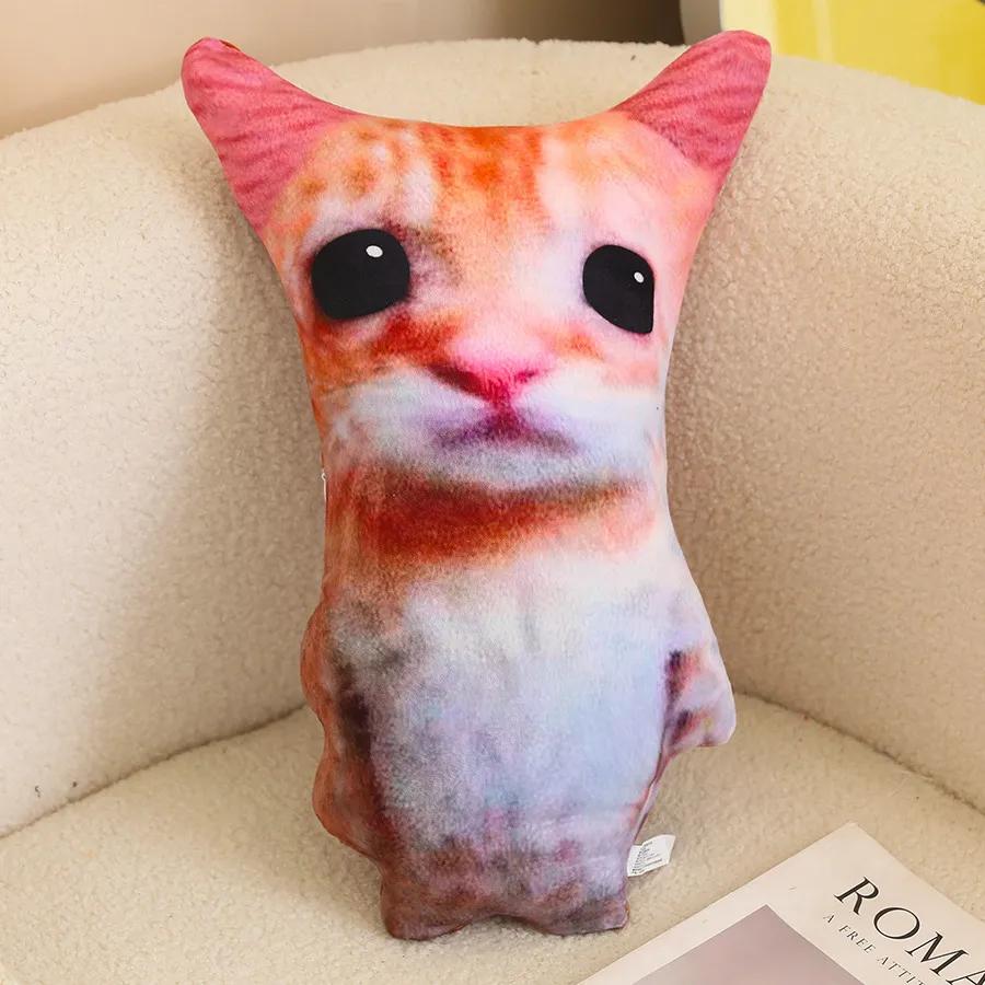 20/40 см милая имитация кошки кукла плюшевая игрушка мягкая плюшевая подушка в виде котенка для детей девочек подарок на день рождения игрушки для домашних животных декор