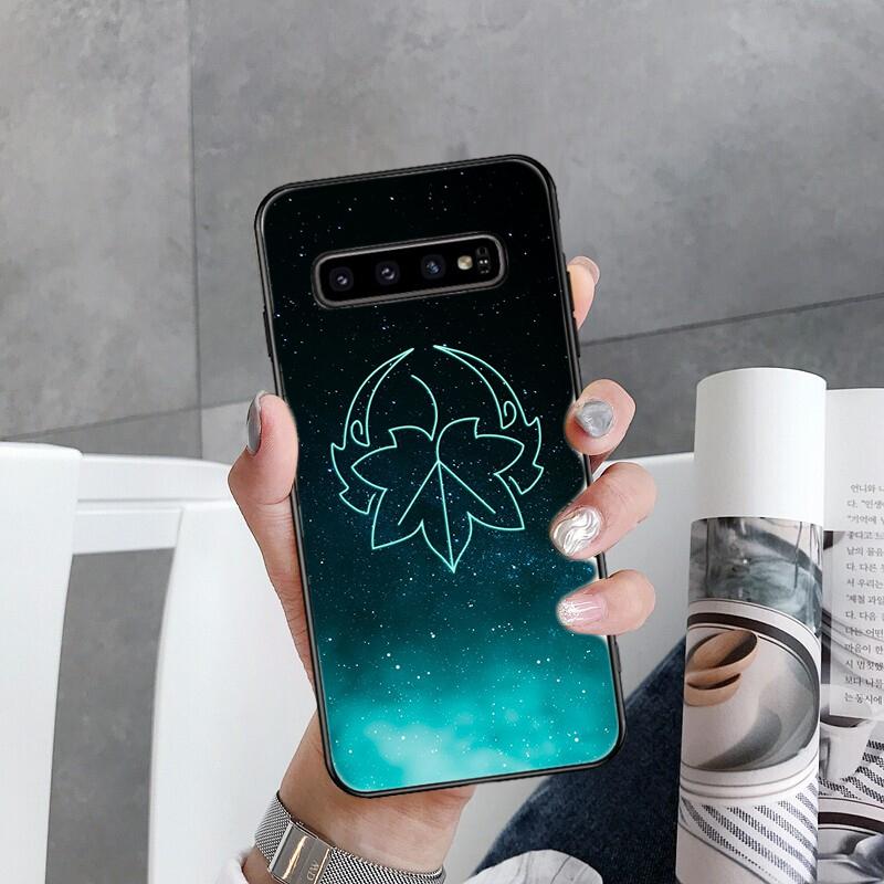 Чехол для телефона с созвездиями Genshin Impact для Samsung Galaxy S22 S20 Ultra S20 S22 Plus S21 S10 S9 S8 Plus S10E S20 FE