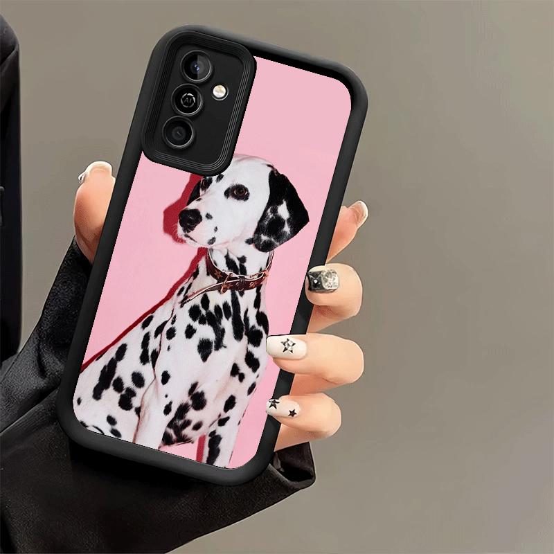 Phone Case for Samsung Galaxy A17 A16 A15 A14 A13 Dalmatian Cute Dog A56 A36 A26 A55 A35 A25 A54 A34 A24 A53 A33 A23 A07 A06
