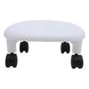 Low Rolling Stool with Wheels Ergonomic Heavy Duty Short Rolling Seat for Bedroom Living Room