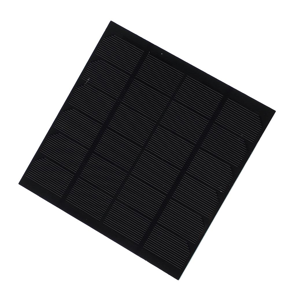 Portable 3W 6V Monocrystalline Silicon Solar Panel PET Solar Charging Board Module 145x145mm
