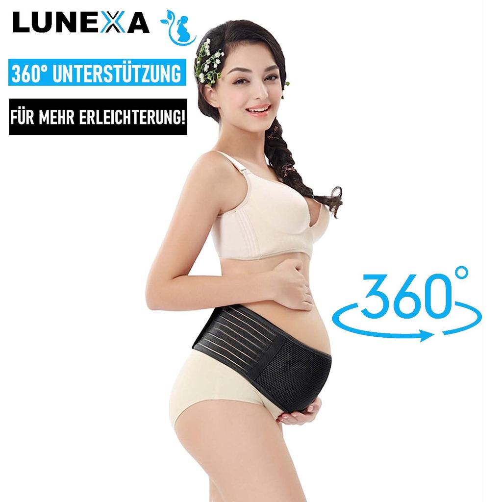 LUNEXA Pregnancy Belt Belly Belt Pregnancy Abdominal Support Belly Band