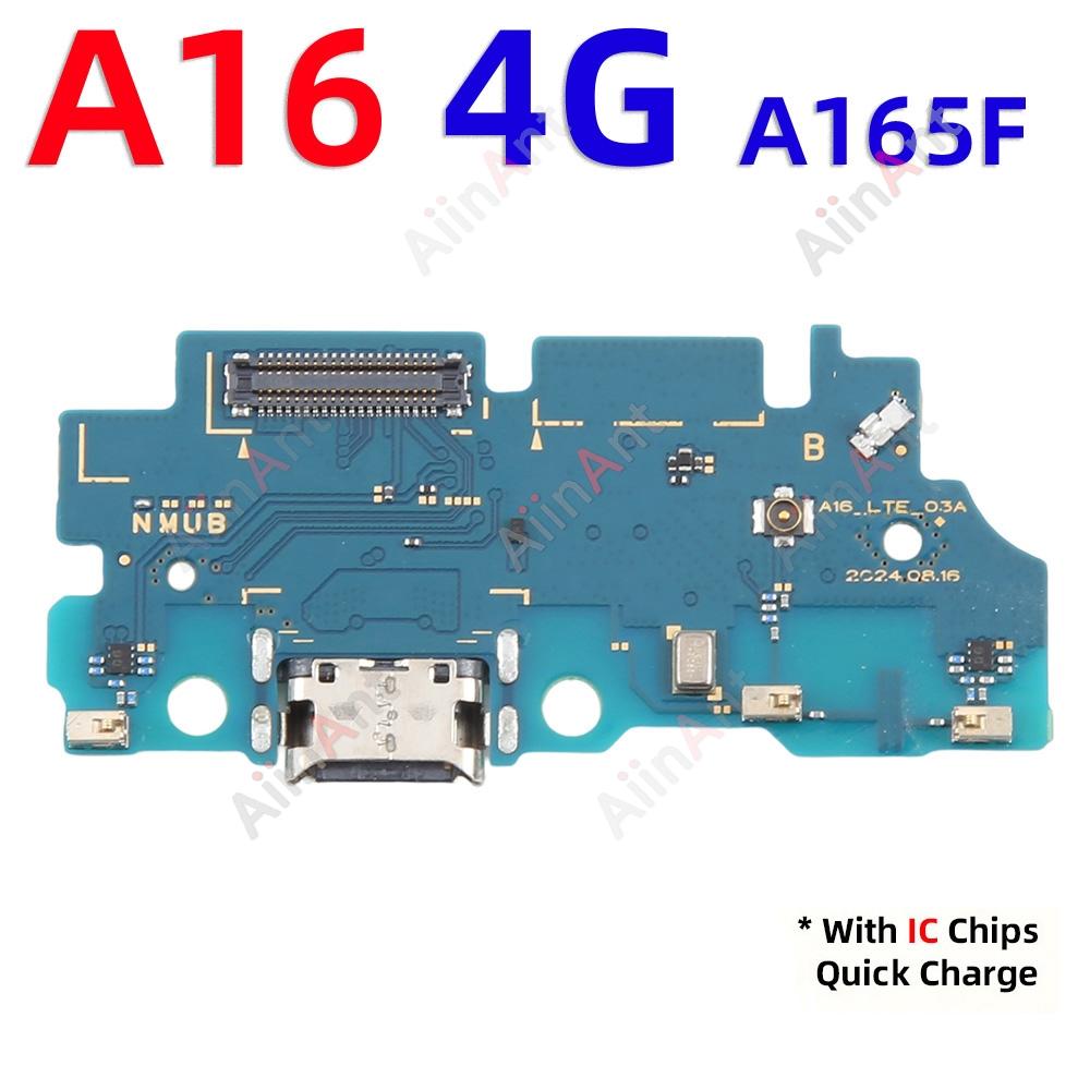 Плата порта зарядки USB-дока, разъем, шлейф зарядки для Samsung Galaxy A17 A16 A15 A14 A175F A145P A156B US EU 4G 5G