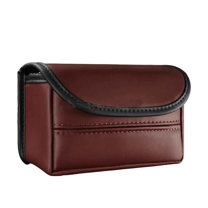 SEAMETAL Автомобильный держатель для салфеток, интерьер, на подголовник сиденья, коробка для салфеток, универсальная сумка для бумажных полотенец, подвесная на спинку сиденья, автоаксессуары