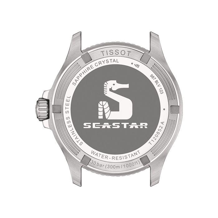 Tissot Seastar 1000 Кварцевые GMT Черный (металл) 40MM T120.852.11.051.00