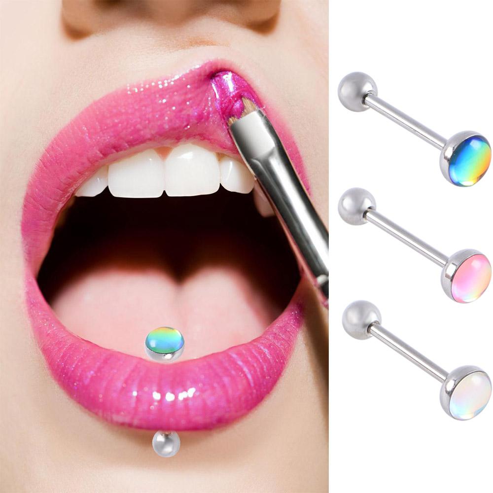 Sexy Stainless Steel Nipple Bar Stud Tongue Ring Tongue Piercings Piercing Jewelry Body Jewelry