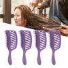 4pcs Curved Design Paddle Detangling Brush Durable Detangling Styling Brush For Women
