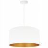 Pendant lamp, ceiling chandelier, gold velvet shade