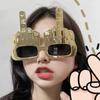 Забавные солнцезащитные очки на средний палец для вечеринки, дизайнерские крутые очки, новинка, очки в оправе для взрослых, реквизит для селфи, аксессуары