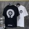 GZ-8926 2025 Summer New High Quality Cotton Round Neck Loose Large Size Men's and Women's T-shirt Couple T-shirt