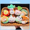 Carrot Corn Jinnew Tomato Scream Vegetable Animal Plush Keychain Pendant