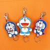 SK Japan Doraemon Rubber Reel Keychain Doraemon Smiling 16552